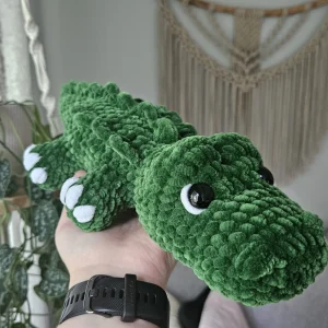 Virkattu krokotiili