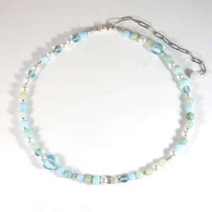 Amatsoniitti choker-kaulakoru