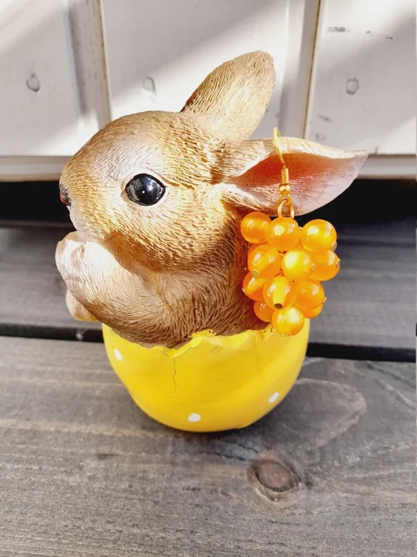 Oranssit Hartsihelmikorvakorut