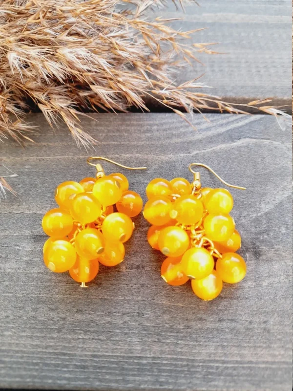 Oranssit Hartsihelmikorvakorut