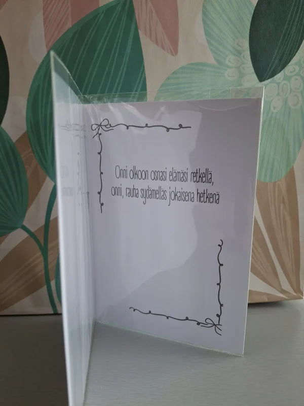 Konfirmaatiokortti BW
