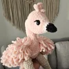 Virkattu flamingo pehmo