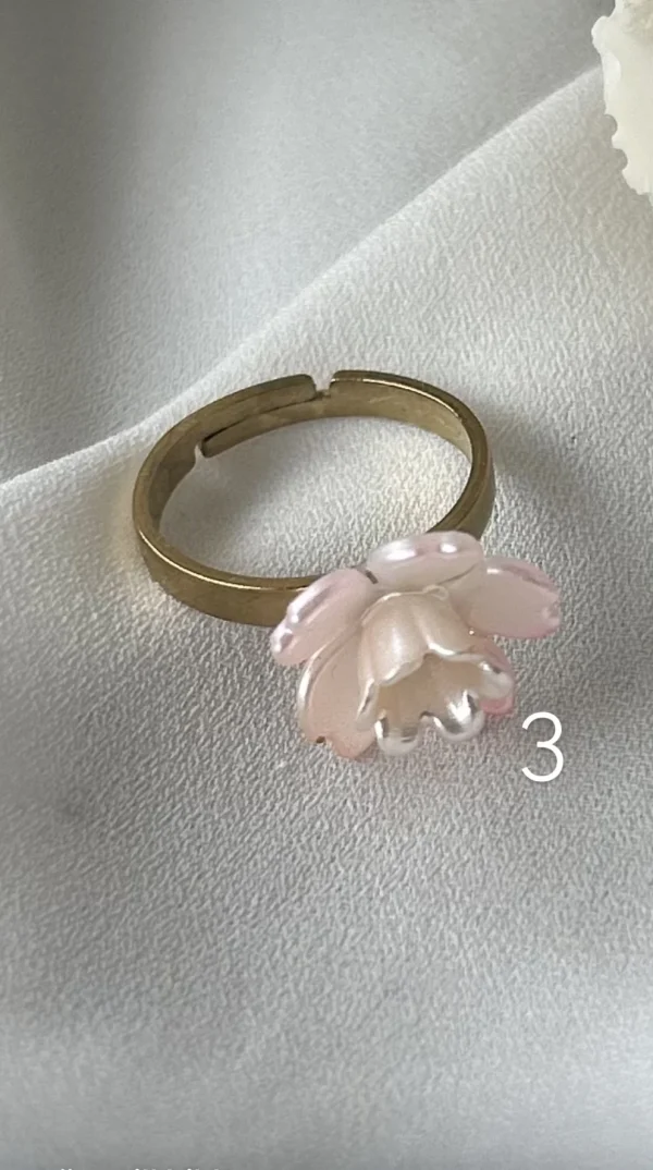 Sormus Flower Gold