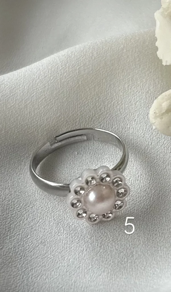 Sormus Flower Silver