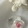 Sormus Flower Silver