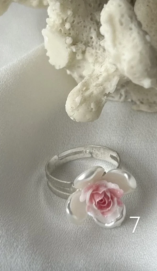 Sormus Flower Silver