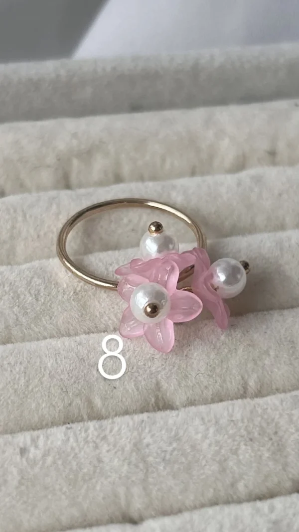 Sormus Flower Gold