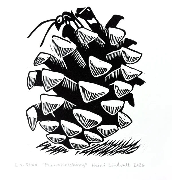 Muurahaiskäpy - linografiikka