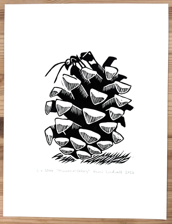 Muurahaiskäpy - linografiikka