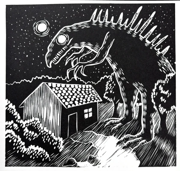 Yökyöpeli - linografiikka