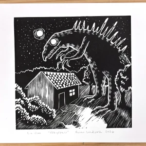 Yökyöpeli - linografiikka